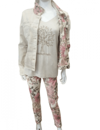 Silhouette jeans et blouson